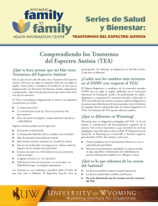 F2F Autism Spectrum Disorders Spanish.indd