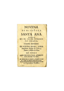 NOVENA SANTA ANA