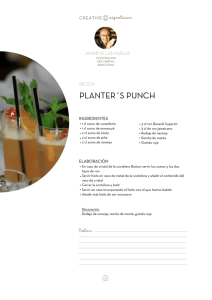 Receta Planter`s Punch