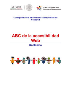 ABC de la accesibilidad Web - Conectate