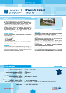 Université du Sud Toulon-Var - ressources.campusfrance.org