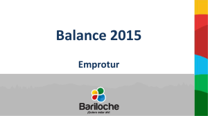 Balance 2015 Emprotur