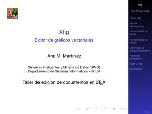 Xfig - Editor de gráficos vectoriales