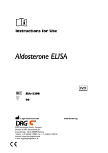 Aldosterone ELISA