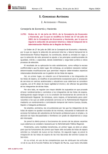 Orden de 11 de julio de 2013 - Boletín Oficial de la Región de Murcia