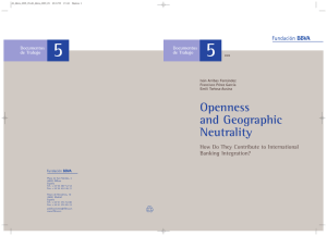 Openness and Geographic Neutrality. How Do