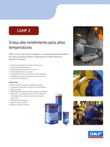 LGHP 2 Grasa alto rendimiento para altas temperaturas