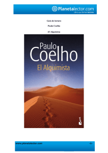 Guía de lectura Paulo Coelho El Alquimista
