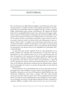 0.1. Editorial - Revista de Economía Institucional