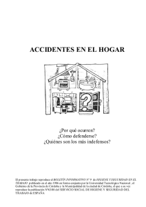 accidentes en el hogar