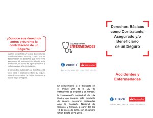 Derechos B&aacute;sicos como Contratante, Asegurado y/o Beneficiario de