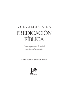 PREDICACIÓN BÍBLICA - Editorial Portavoz