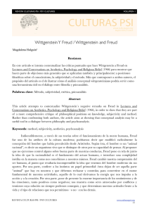 Wittgenstein Y Freud / Wittgenstein and Freud