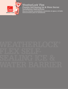 WeatherLock® Flex