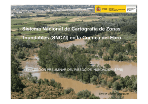 Sistema Nacional de Cartografía de Zonas Inundables (SNCZI) en