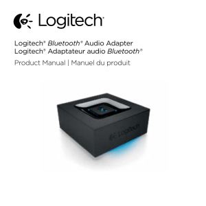 Logitech® Bluetooth® Audio Adapter Logitech® Adaptateur audio