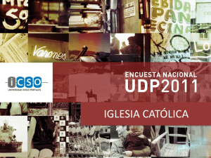 iglesia católica - Encuesta Nacional UDP