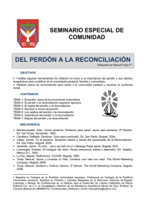 DEL PERD&Oacute;N A LA RECONCILIACI&Oacute;N