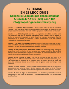 52 temas en 52 lecciones - Hope Brigades University