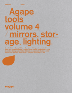 Agape tools volume 4 / mirrors, stor