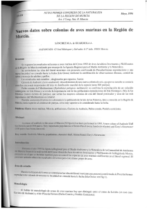 Page 1 ACTAS PRIMER CONGRESO DE LA NATURALEZA Mayo