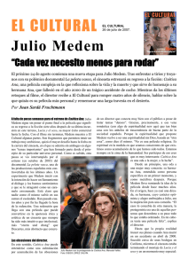 Julio Medem EL CULTURAL