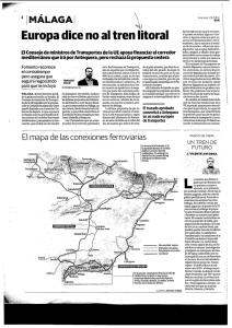 Europa dice no al tren litoral 1º 23.03.12