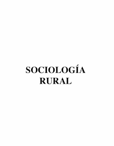 sociologia rural - Revistas Bolivianas