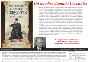 Almuzara Ficha Un hombre llamado Cervantes.indd