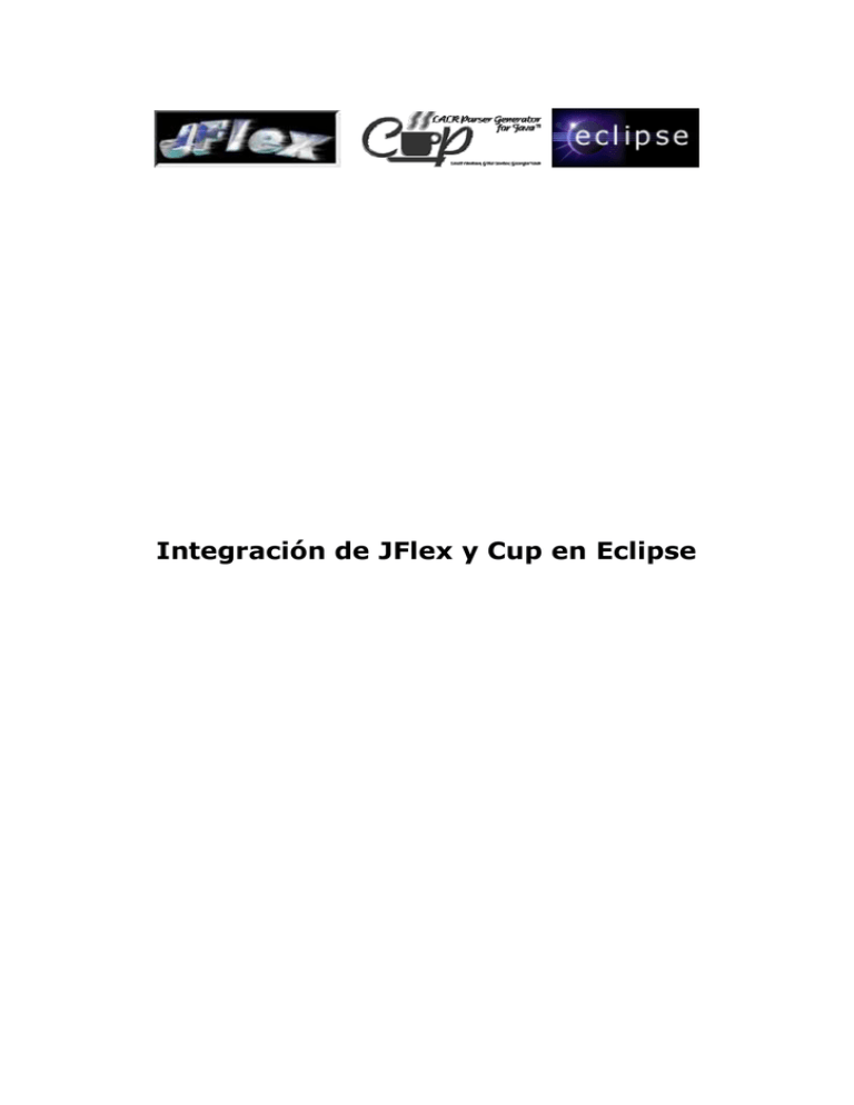 Integración de JFlex y Cup en Eclipse