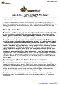 Guia de El Padrino 2 para Xbox 360
