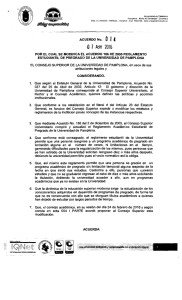 Acuerdo N°014 del 07 de abril de 2016