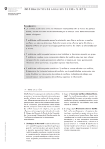 CSPM Tip sheet: instrumentos de análisis de conflicto