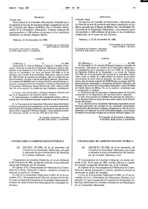 Page 1 DOGV - Núm. 499 DECRETE: Article únic Hom autoritza el