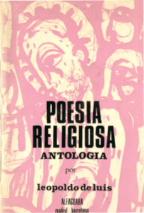 Poesía religiosa. Antología