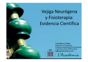 Vejiga Neurógena y Fisioterapia: Evidencia Científica