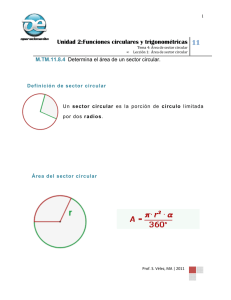 Unidad 2:Funciones unciones circulares y trigonométricas