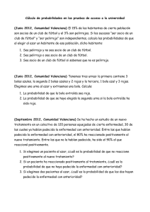 (Junio 2012, Comunidad Valenciana) El 15% de los