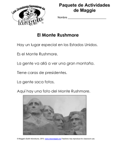 El Monte Rushmore - Maggie`s Earth Adventures