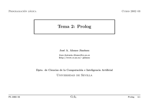 Tema 2 - Dpto. Ciencias de la Computación e Inteligencia Artificial