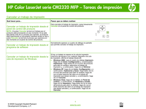 HP Color LaserJet CM2320 MFP Series - Print Tasks