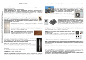 MEMORIA DE CALIDADES Estructura: Hormigón armado. Fachada