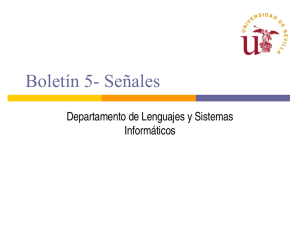 Diapositiva 1 - Departamento de Lenguajes y Sistemas Informáticos