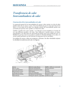 Transferencia de calor Intercambiadores de calor