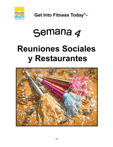 Reuniones Sociales y Restaurantes