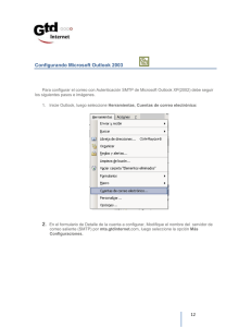 Autenticación SMTP - Manuales Gtd Internet