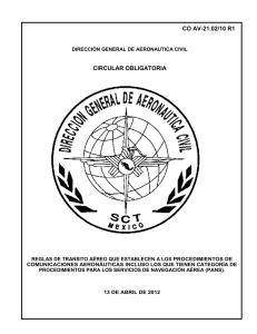 Circular ILS Cat II/III - Secretar&iacute;a de Comunicaciones y Transportes
