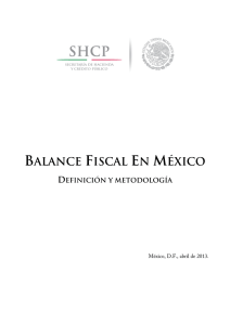 Balance Fiscal 2013 - Cámara de Diputados