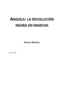 angola:la revolución negra en marcha