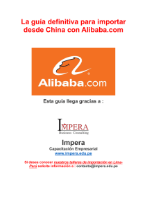 La guía definitiva para importar desde China con Alibaba.com Impera